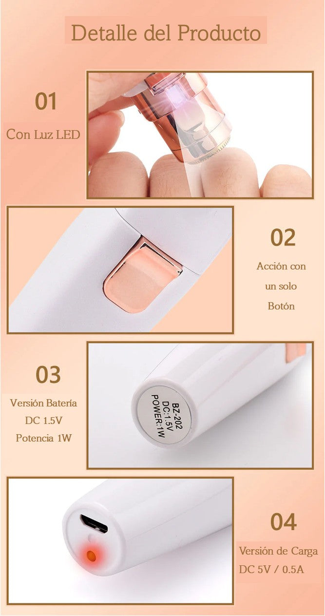 Depiladora Facial LipStick